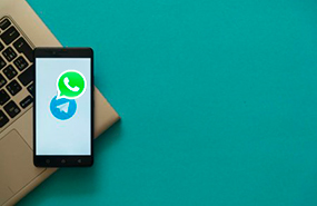 Whatsapp/telegram para teletrabajo